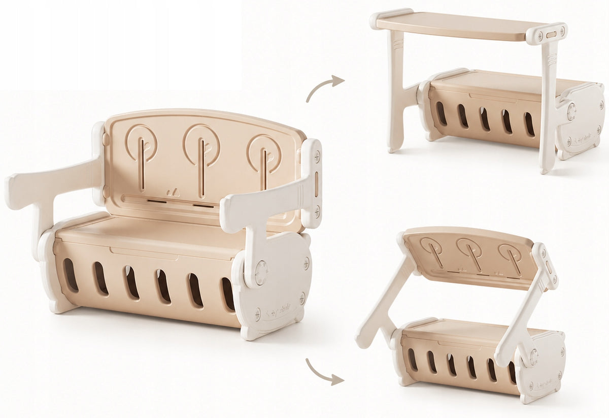 2in1 children's bench and table - a practical piece of furniture for a child's room Packaging status original