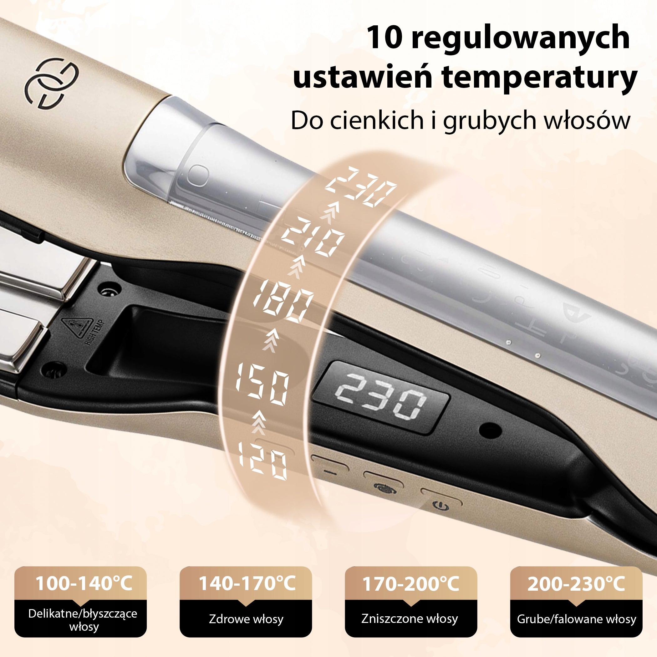 2in1 curling iron and steam straightener with ionization – the perfect pane and super curls! Brand no brand
