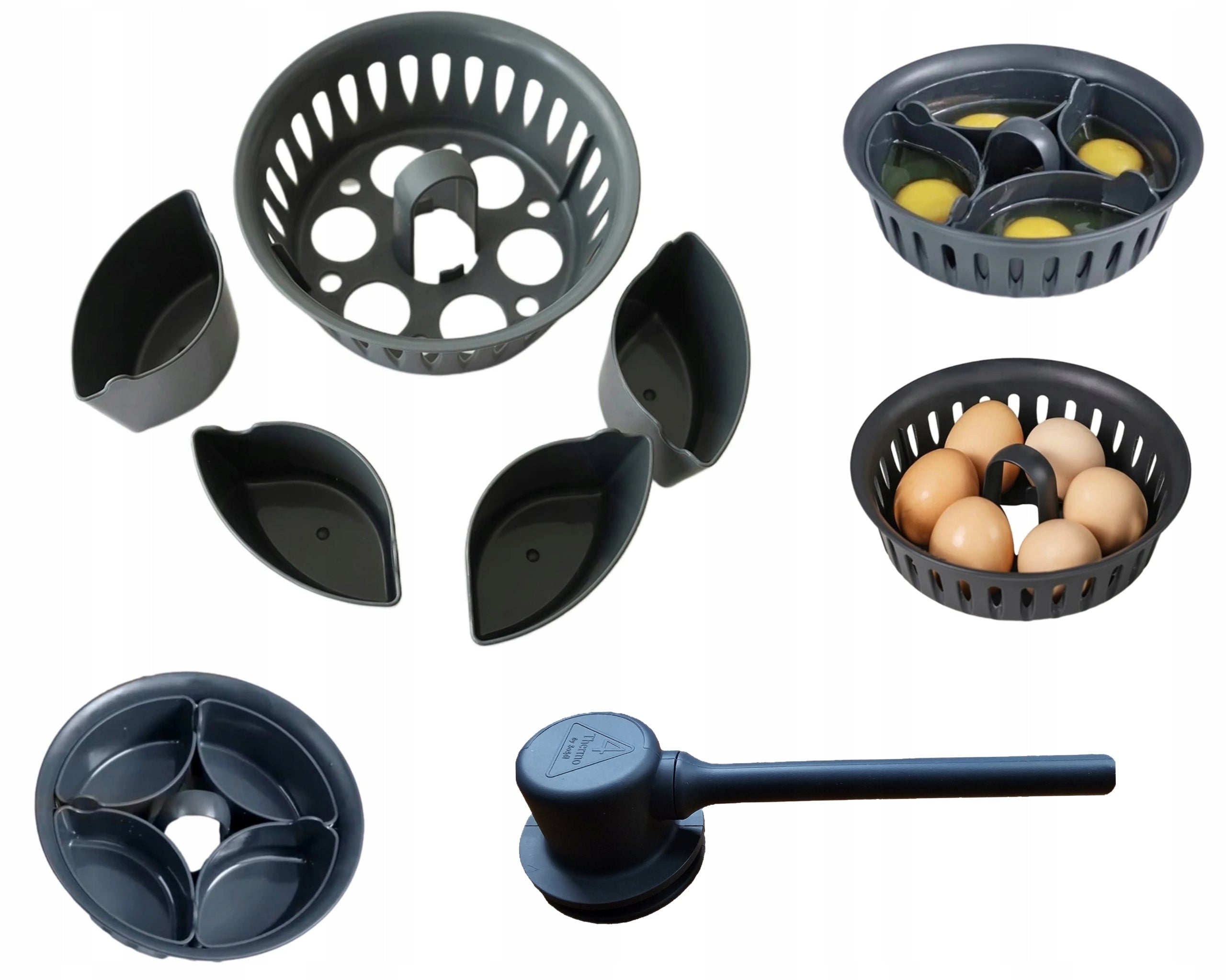2in1 insert for steaming eggs in Thermomix Brand no brand