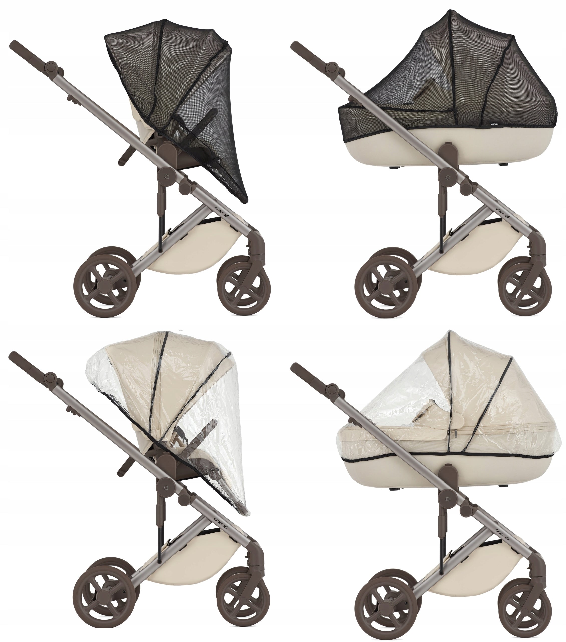 2in1 trolley Anex Eli Milky Brand Anex