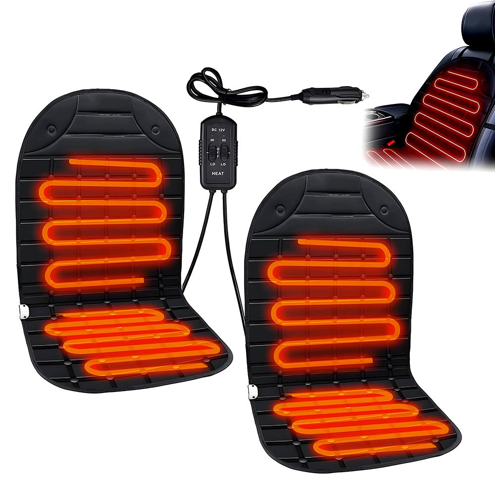 2pcs HEATING MAT FOR SEAT DOUBLE HEATED SEAT 12V FOR CAR Voltage 12 V
