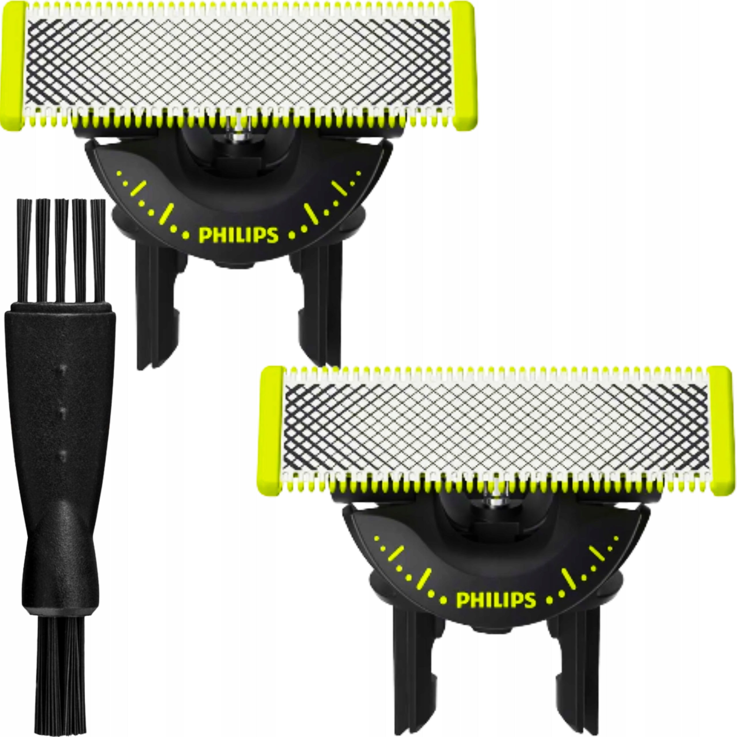 2x BLADES PHILIPS ONEBLADE ORIGINAL SHAVER KNIFE HEAD FOR QP MACHINE