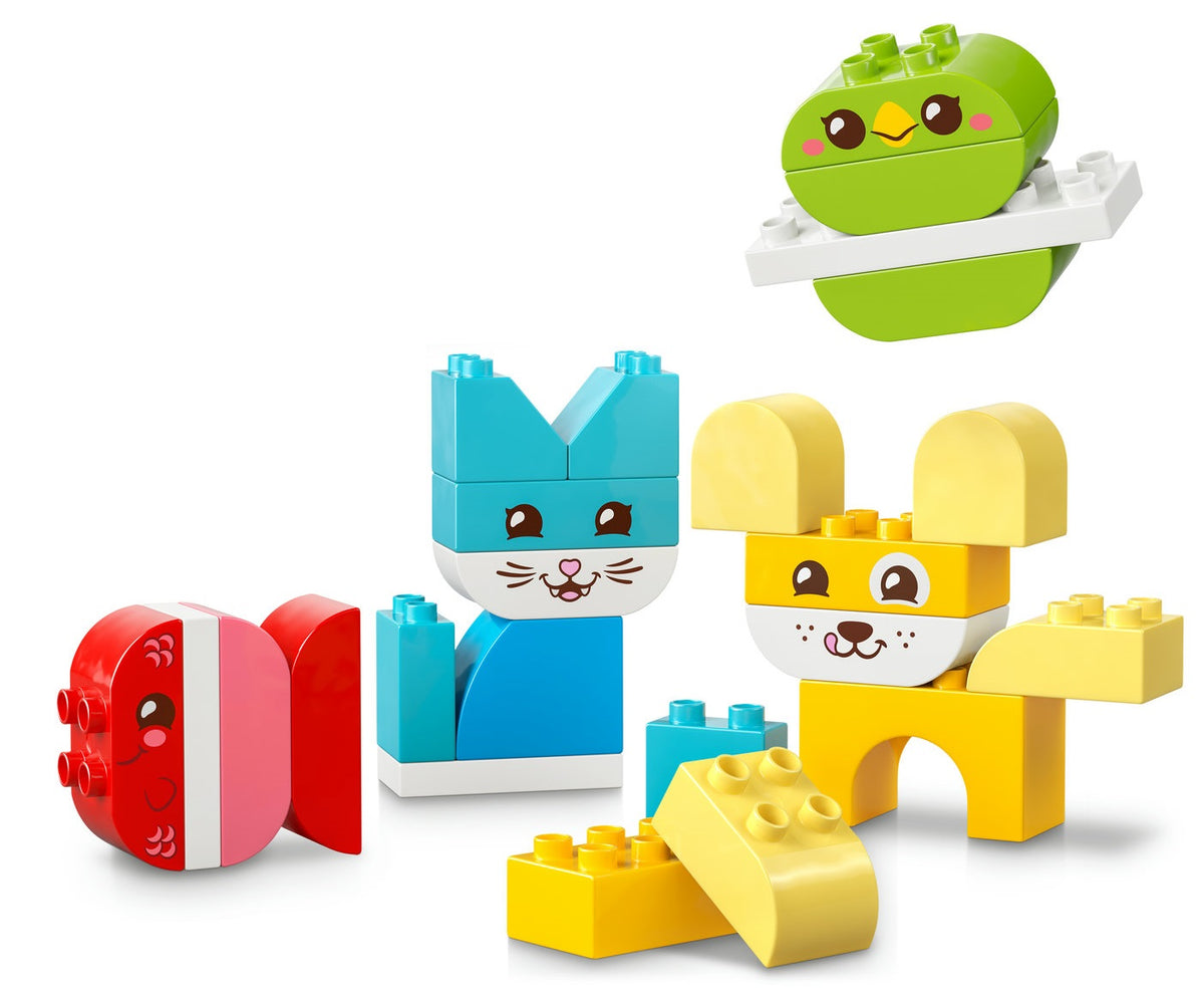 2x Blocks LEGO DUPLO 10477 creative 3-in-1 animals, set for children Product number 10477