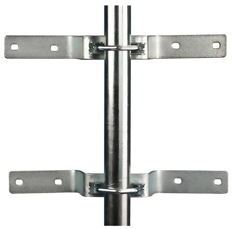 2x Clamp Holder 10 cm Pipe Mast 60mm for Wall Building Facade EAN (GTIN) 5907724522243