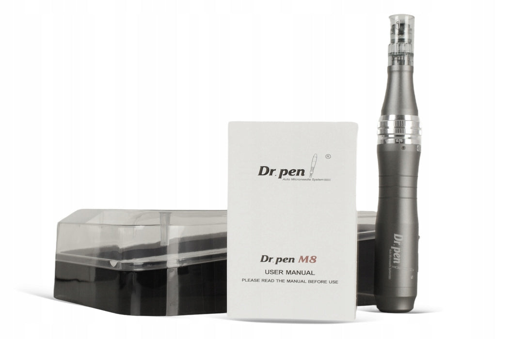 2x Dr Pen M8 W Wireless Dermabrasion Microneedle Mesotherapy 20 Cartridges Brand Dr Pen