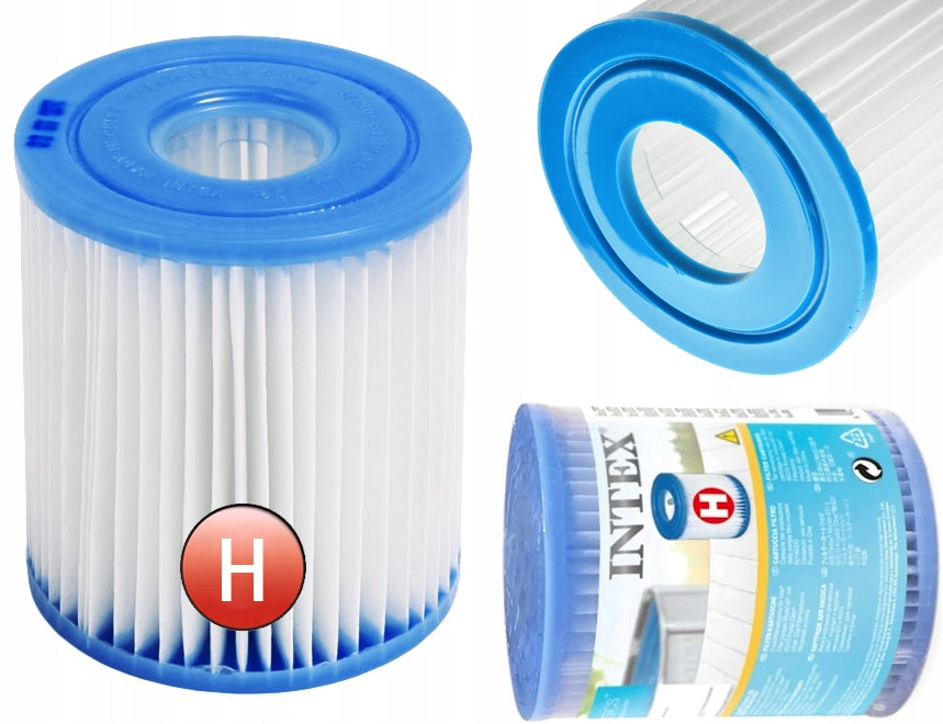 2x FILTER FOR POOL PUMP 28602 INTEX FILTER CARTRIDGE TYPE H Manufacturer code MA1015