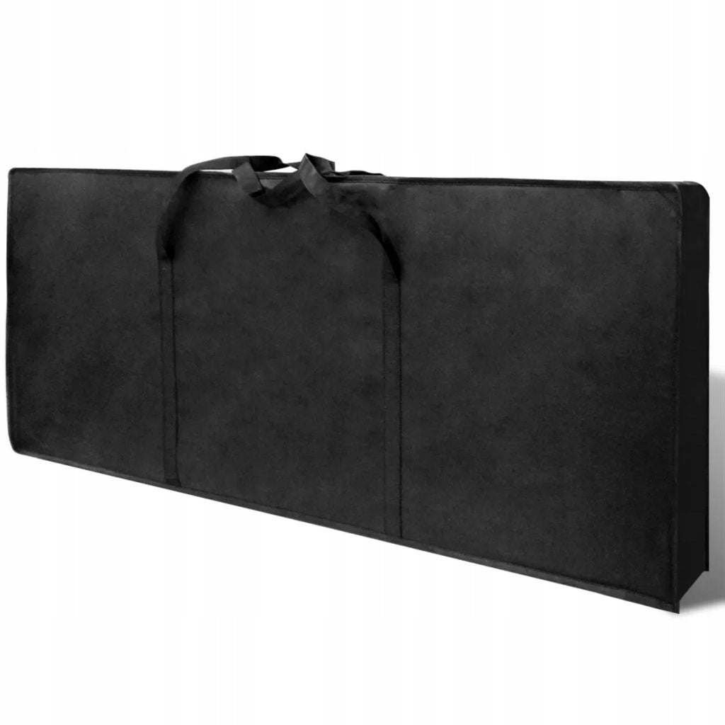2x Folding manicure table, black with circles Brand VidaXL