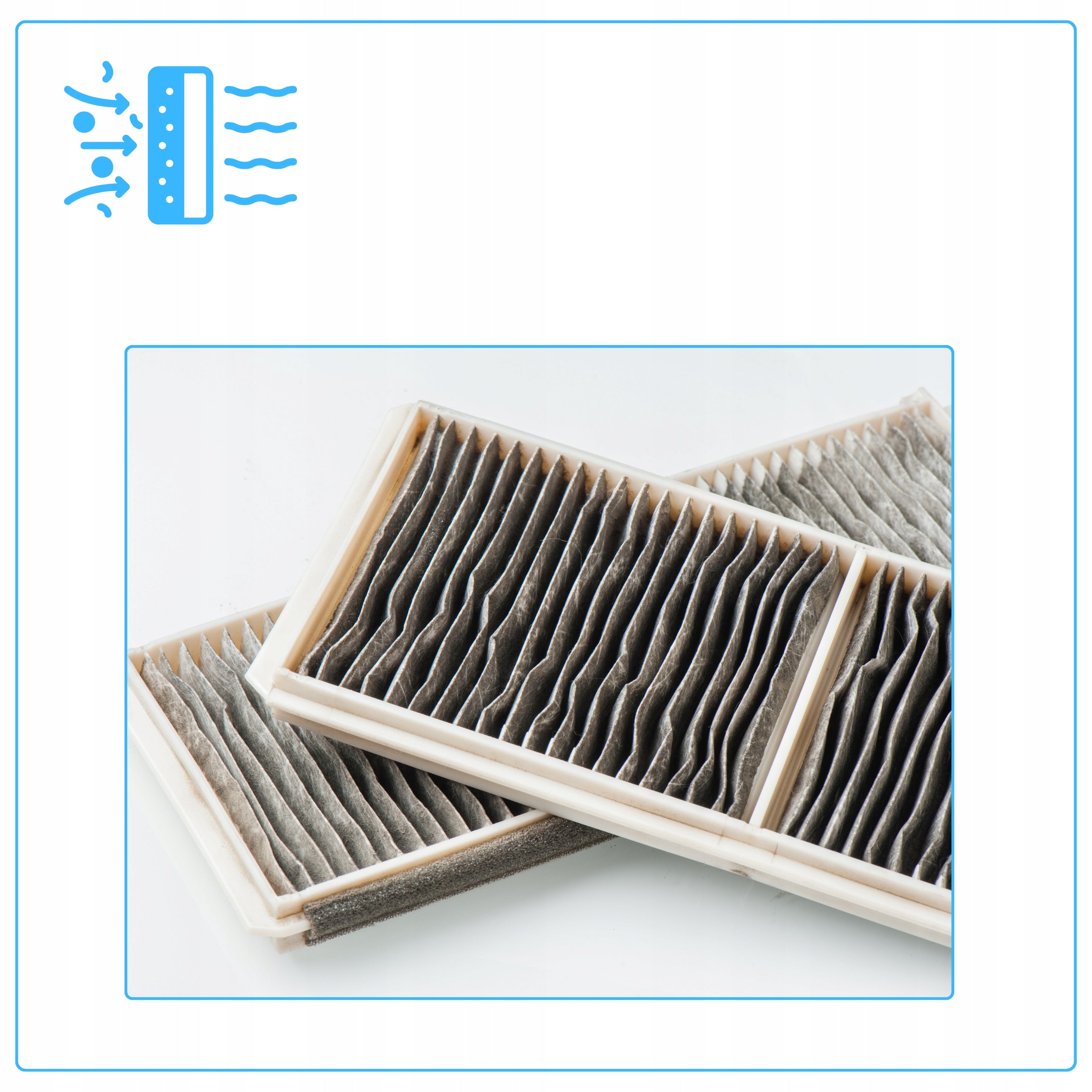 2x G4 Mistral Smart 400 EC Air Filters For Pro Vent Recuperator Filter Packaging status original
