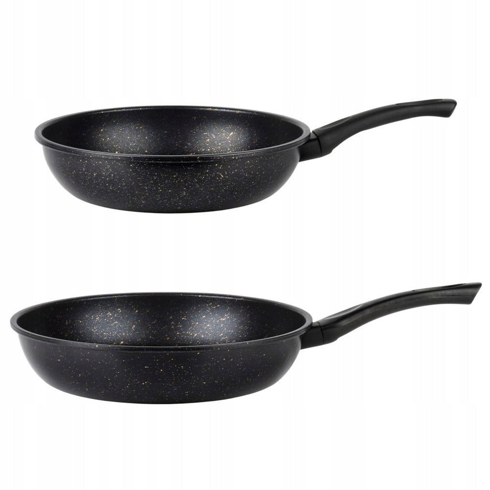 2x GRANITe frying pan for frying gas induction VILDE 24 28 cm Manufacturer code 5900670129245
