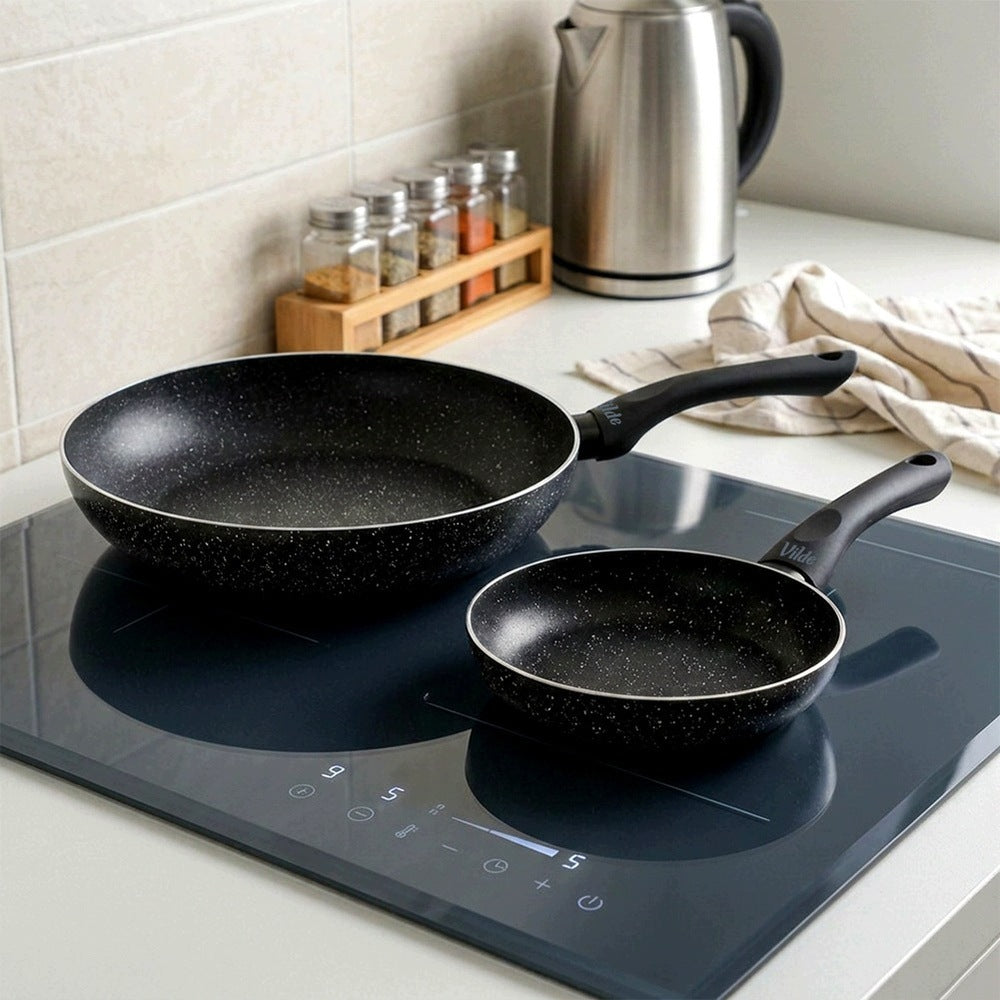 2x GRANITe frying pan for frying stewing pan set VILDE 16 26 cm Packaging status original