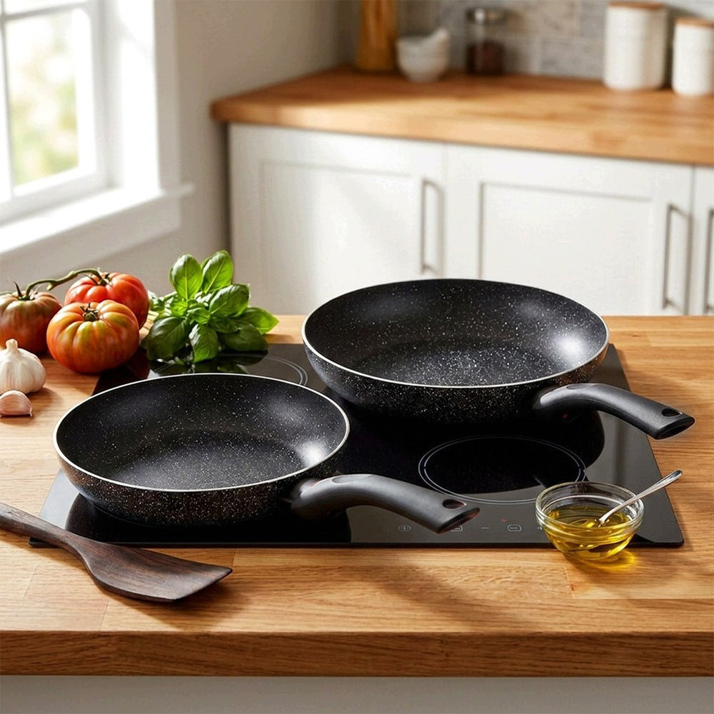 2x GRANITe frying pan for frying stewing pan set VILDE 20 24 cm Packaging status original