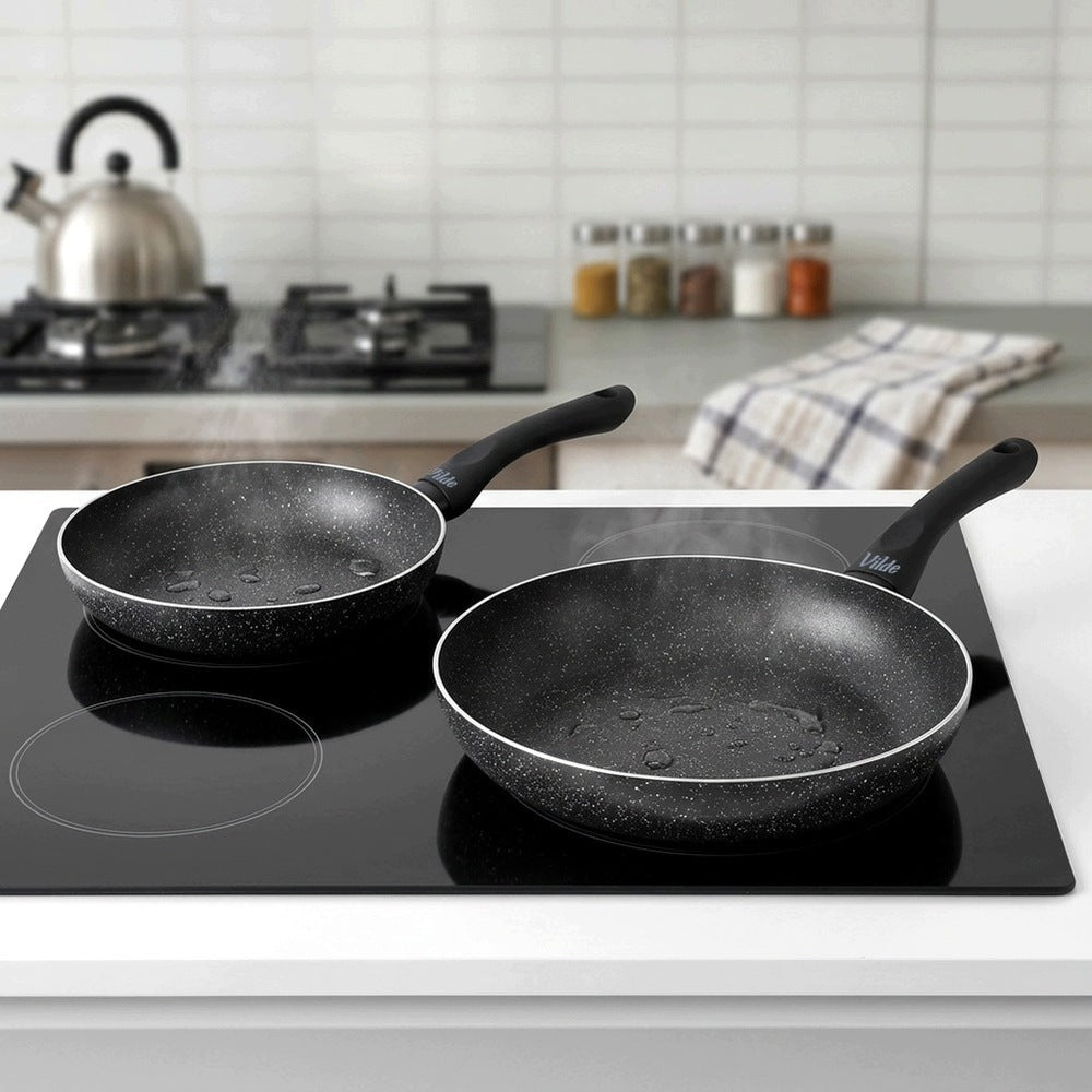 2x GRANITe frying pan for frying stewing pan set VILDE 20 26 cm Packaging status original