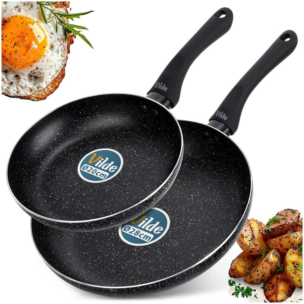 2x GRANITe frying pan for frying stewing pan set VILDE 20 28 cm