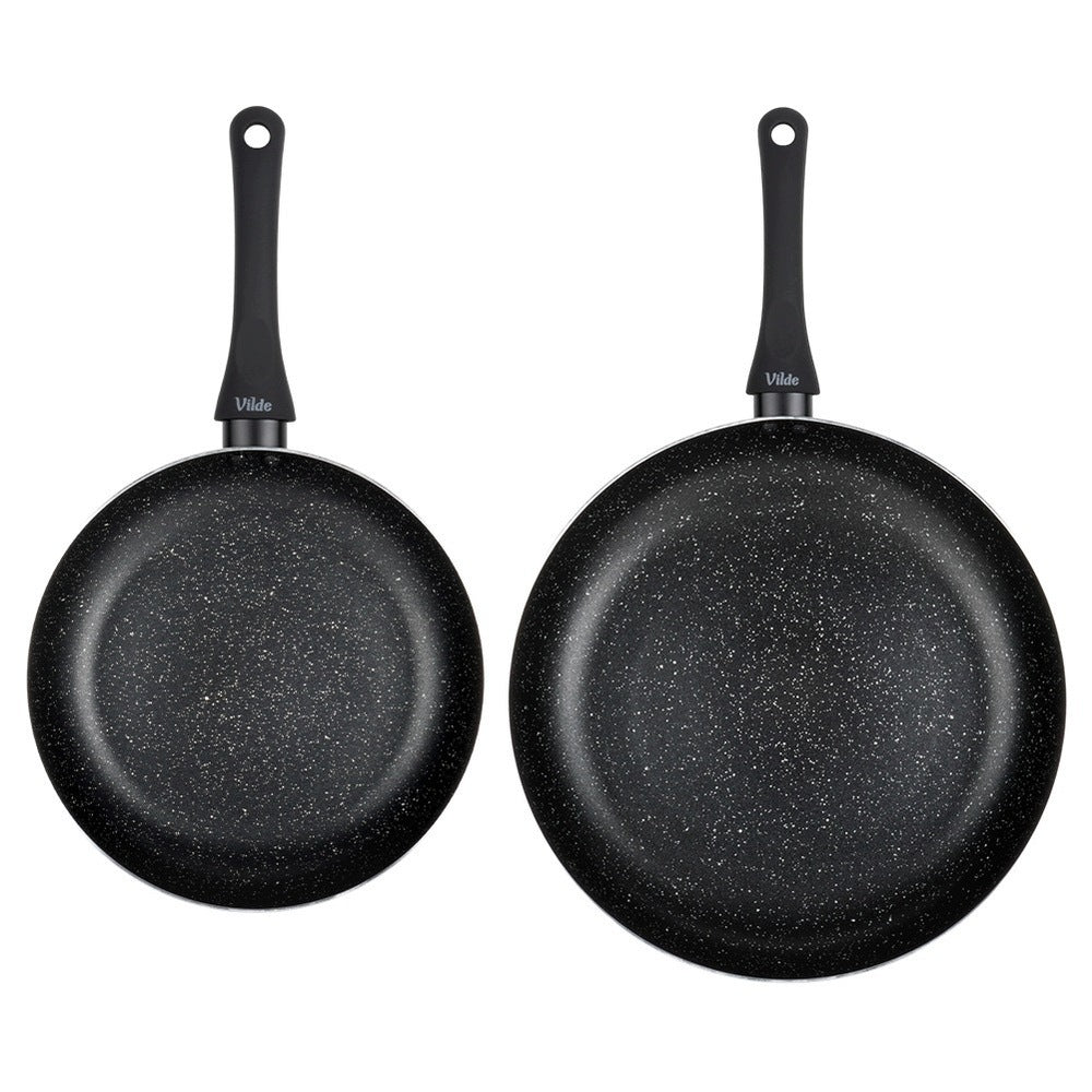 2x GRANITe frying pan for frying stewing pan set VILDE 24 32 cm Manufacturer code 5900670119635