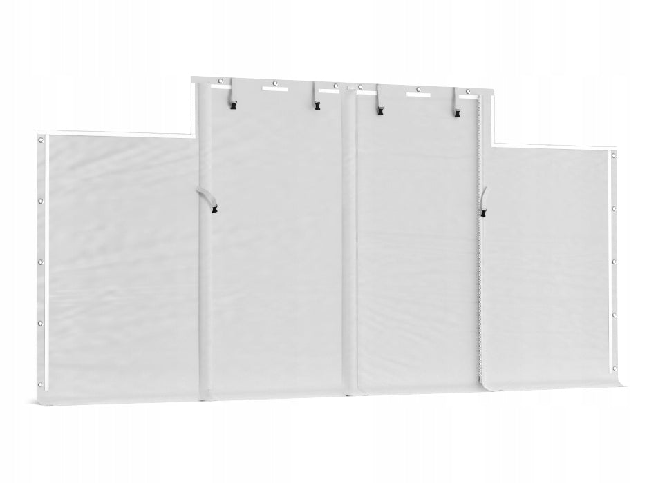 2x Gate Entry Tent Commercial Warehouse 5x2m