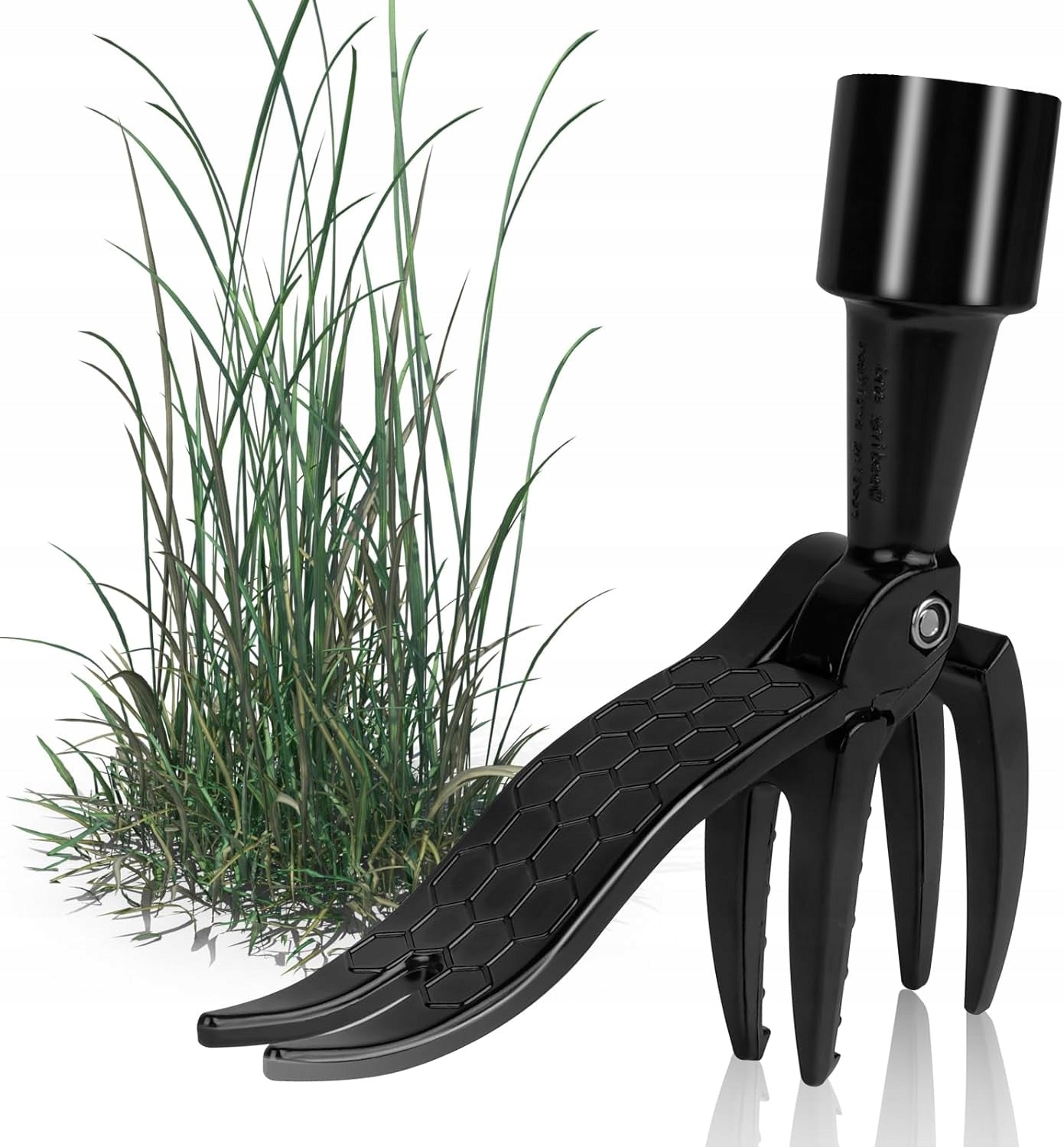 2x Hand Punching Tool Weeds In The Garden End Cap For Stick Paz