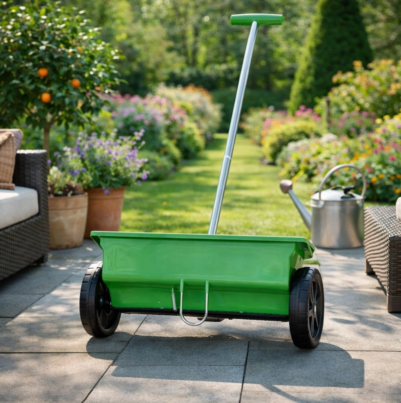 2x Hand Seed Drill Real Garden 6 L 38 Cm Sowing width 38 cm