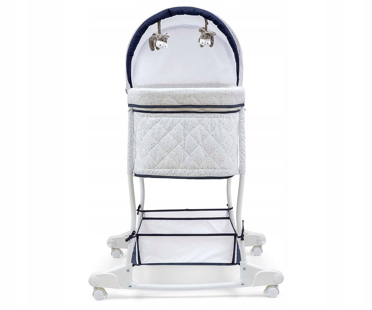 2x MILLY MALLY 5430 Cradle Dream On - SIMPLE GREY Product width 72 cm
