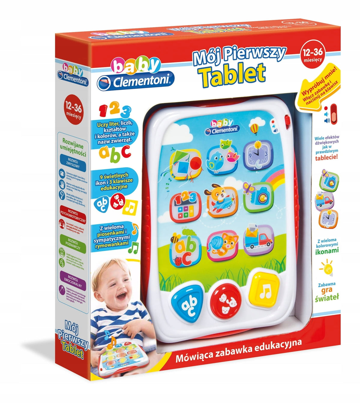 2x MY FIRST INTERACTIVE TABLET 9567 Brand Clementoni
