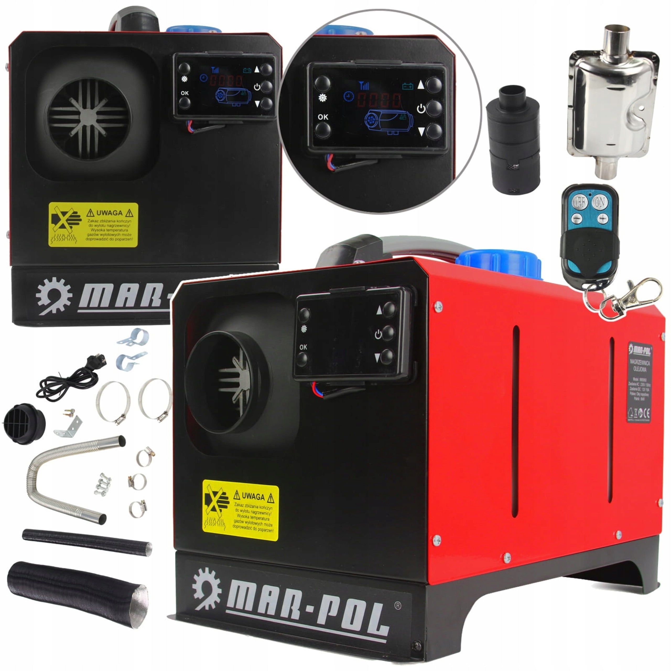 2x Mar Pol 8 Kw Oil Heater