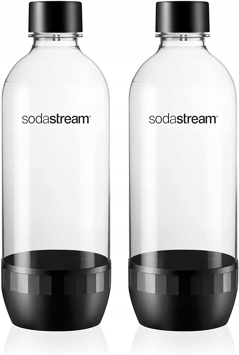 2x Original BOTTLES FOR SATURATOR SodaStream 2x1L | FOR DISHWASHER Packaging status original