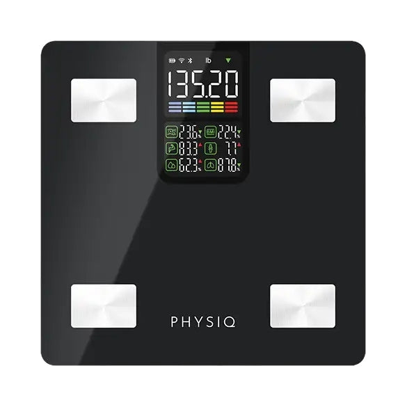 2x Physiq Composition Scale 226 Kg Black