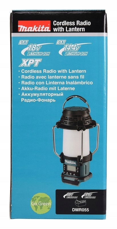 2x RADIO RECEIVER WITH 18V AM/FM FLASHLIGHT Brand Makita
