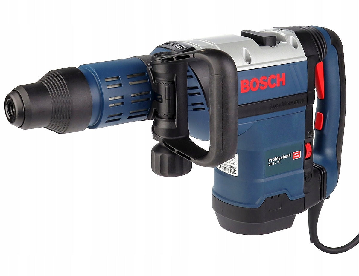 2x SDS-MAX GSH 7VC 1500 W /13J IMPACT HAMMER - B 611322000 Brand Bosch