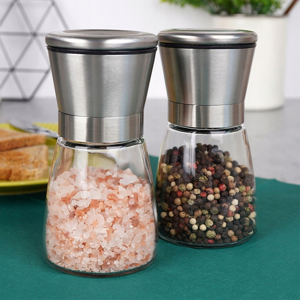 2x Salt PEPPER Grinders Spice Grinders Set Grinder Set Packaging status original