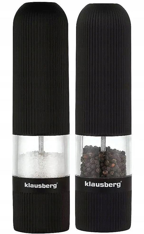 2x Salt Pepper Grinder Set Illuminated