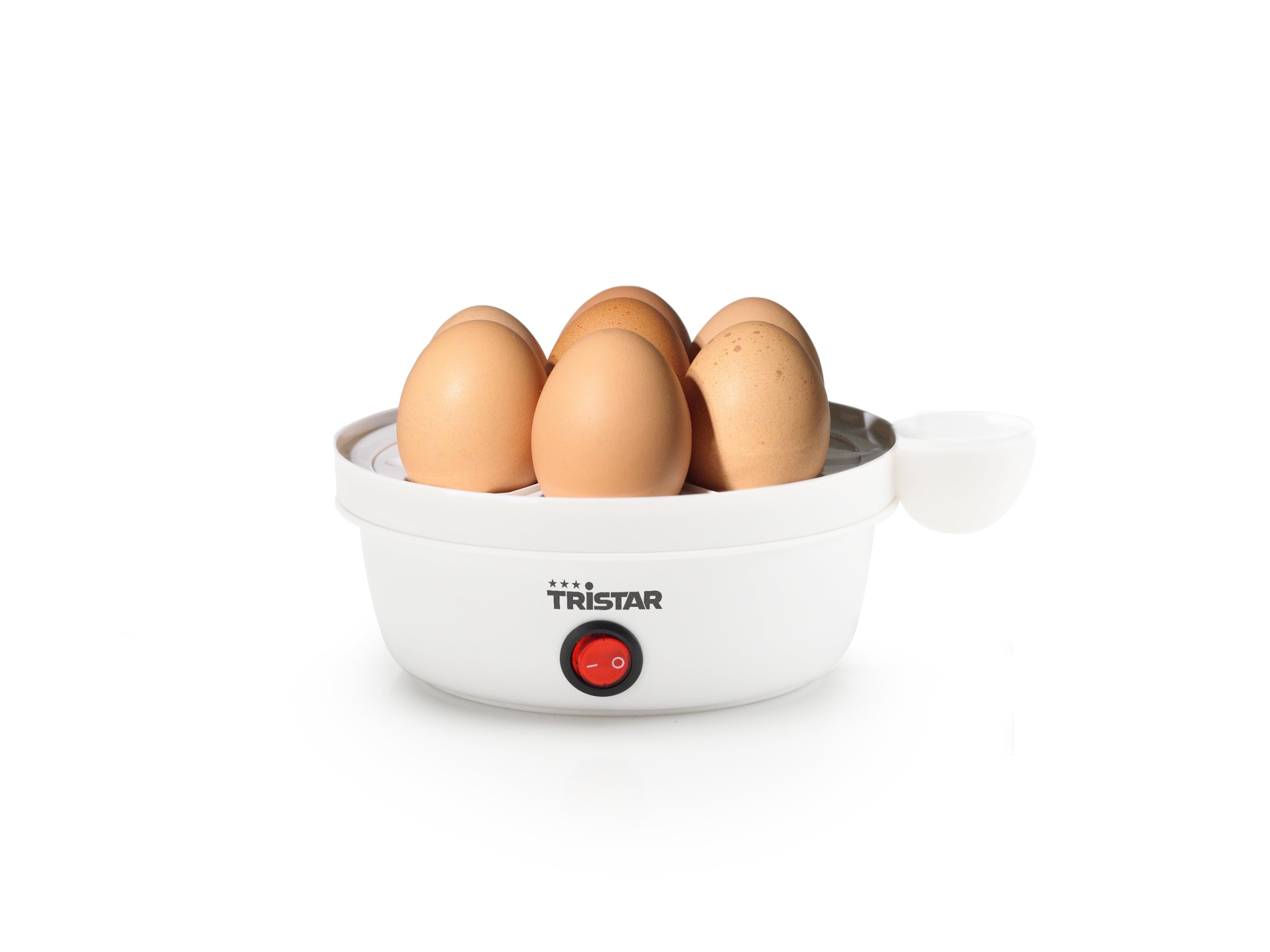 2x Tristar | Egg Boiler | 350 W | EK-3074 | White | Holds 7 Eggs Brand Tristar