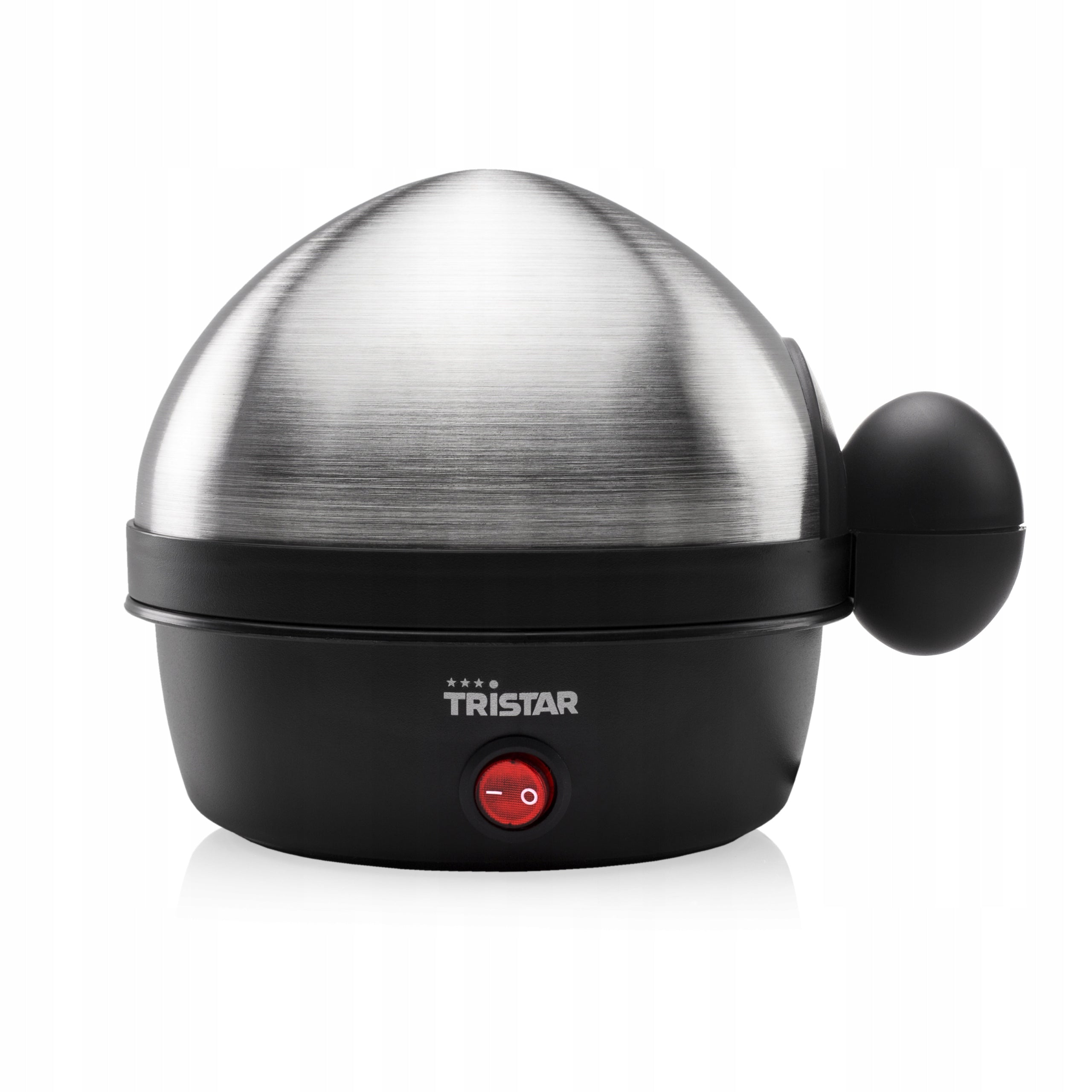 2x Tristar Egg Boiler EK-3076 Black, Stainless Steel Lid Eggs capacity 7
