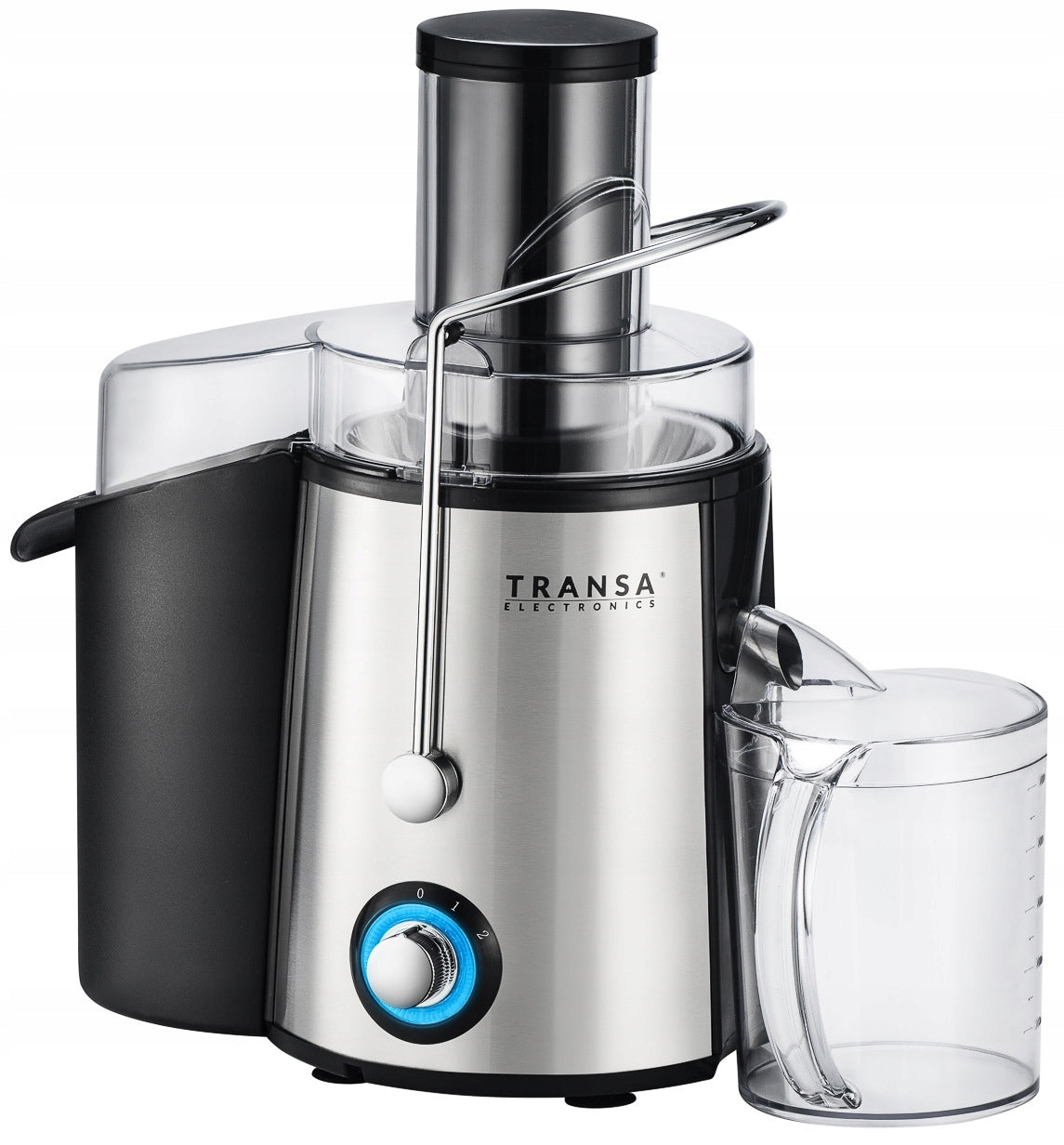 2x Vegetable and Fruit Juicer Transa Electronics Freshjuice Silver 140 Brand Transa Electronics