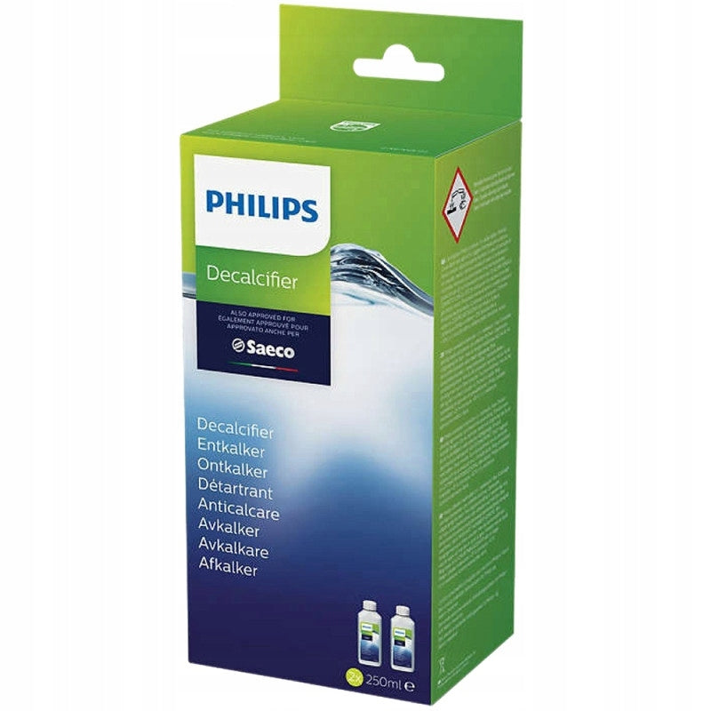 2x250ML PHILIPS DESCALER FOR KETTLE IRON COFFEE MACHINES SET ORGINAL Form liquid