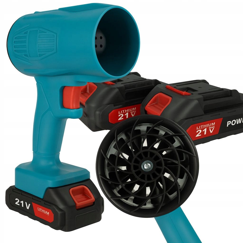 2xAKU 21V BRUSHLESS HANDHELD GARDEN CORDLESS BLOWER