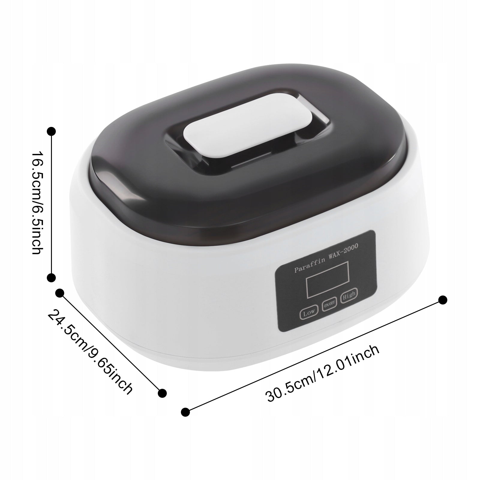 3.4L 200W Paraffin Wax Melter Digital Temperature Control Fast Heating EAN (GTIN) 751591537795