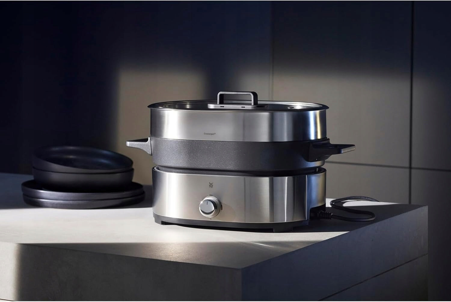 3,6L 1700W ELECTRIC STEAMER WITH HOT POT FUNCTION FOR 6 PEOPLE EAN (GTIN) 5903387544813
