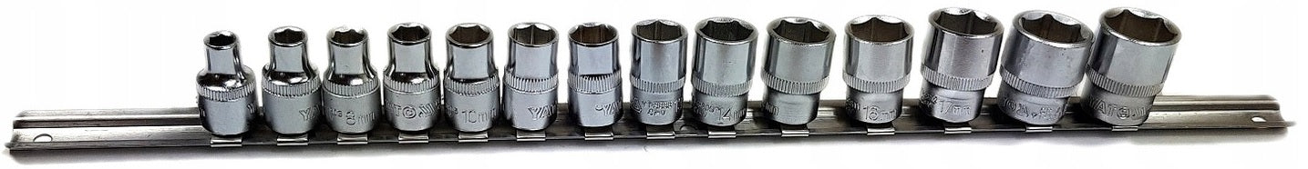 3/8'' SOCKET SET SHORT CAPS 6-19MM YATO EAN (GTIN) 5906924946262