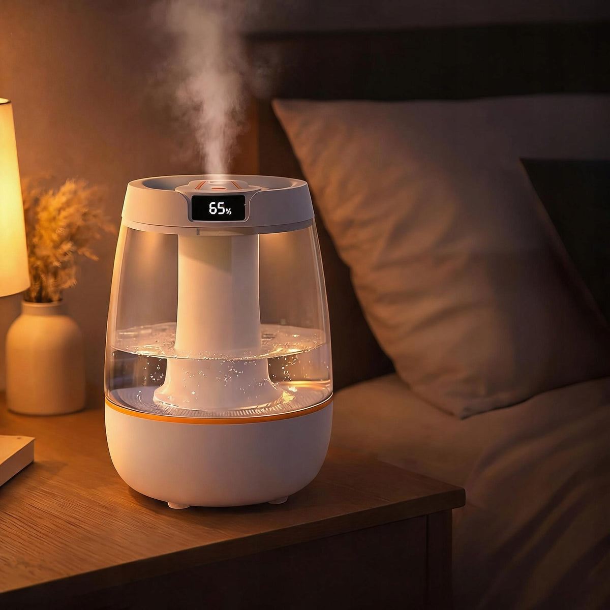 3 L HUMIDIFIER, VIA USB WITH NIGHT LIGHT AND COLD MIST FUNCTION Brand Bedee