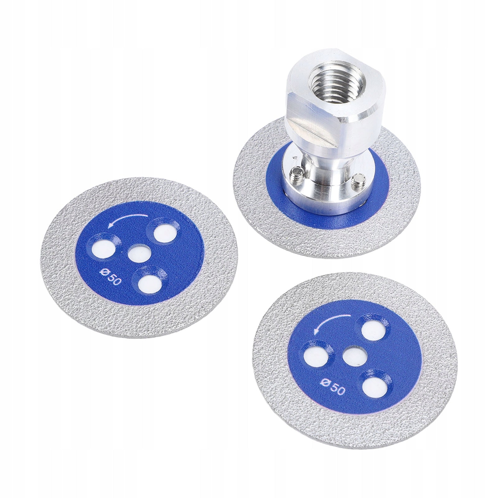 3 Pcs Soldered Diamond Saw Blades M14 Angle Grinder Disc EC