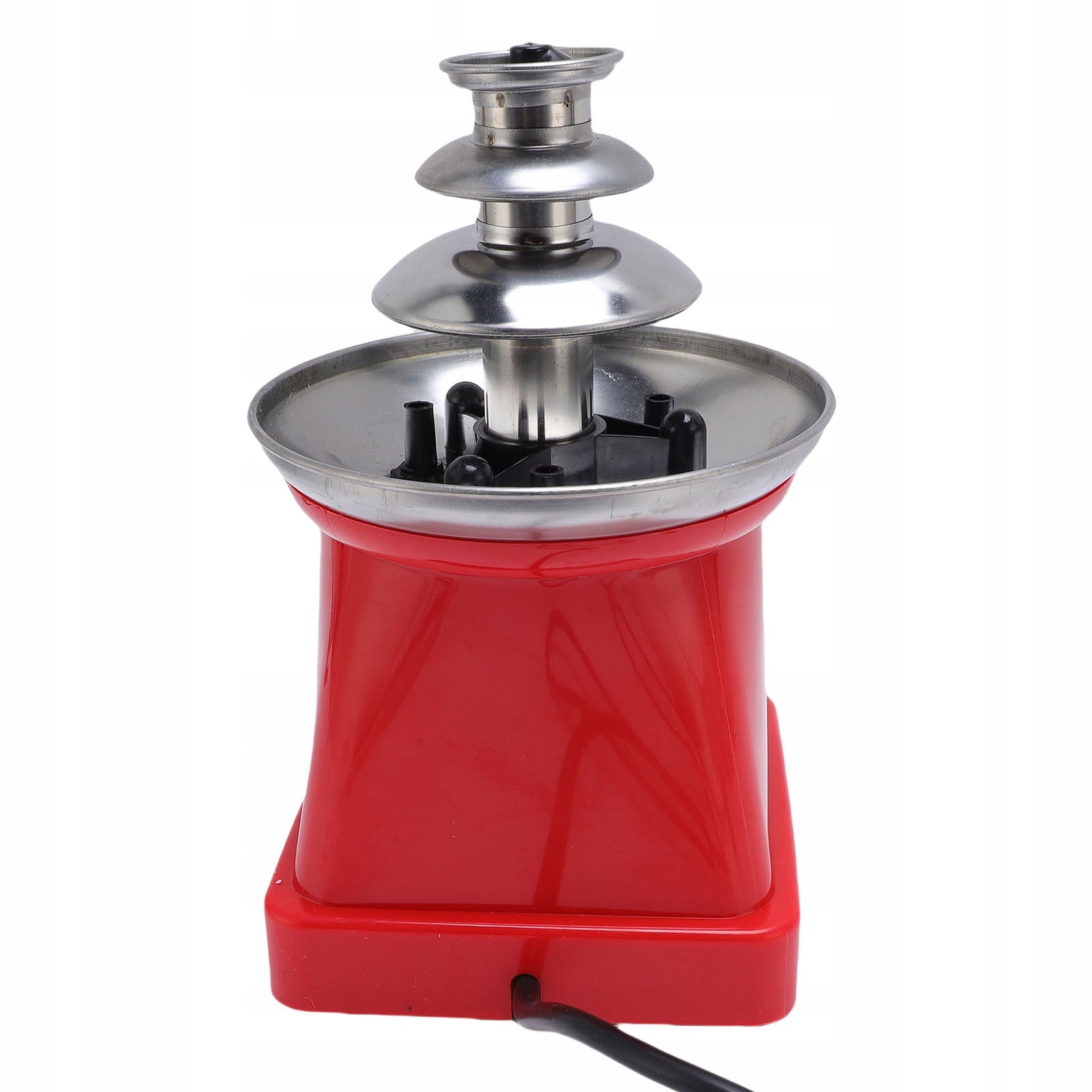 3-TIER MINI STAINLESS STEEL CHOCOLATE FOUNTAIN K0 Dominant color multicolor