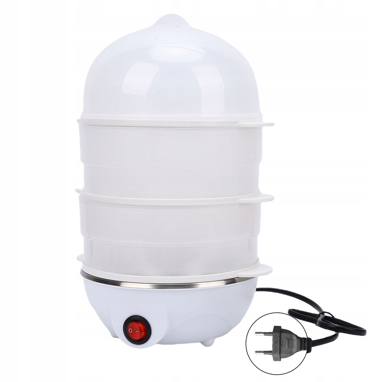 3-Tier Egg Cooker Multifunctional Compact Electric BW