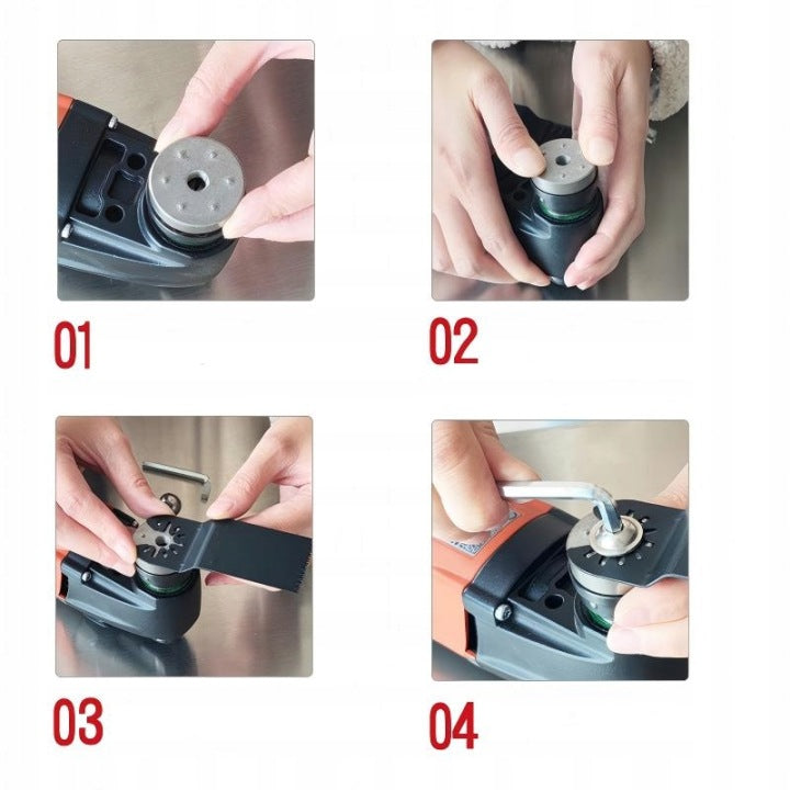 3 pcs adapters for Starlock, Star Lock system, power tools Manufacturer code adapterów do Starlock