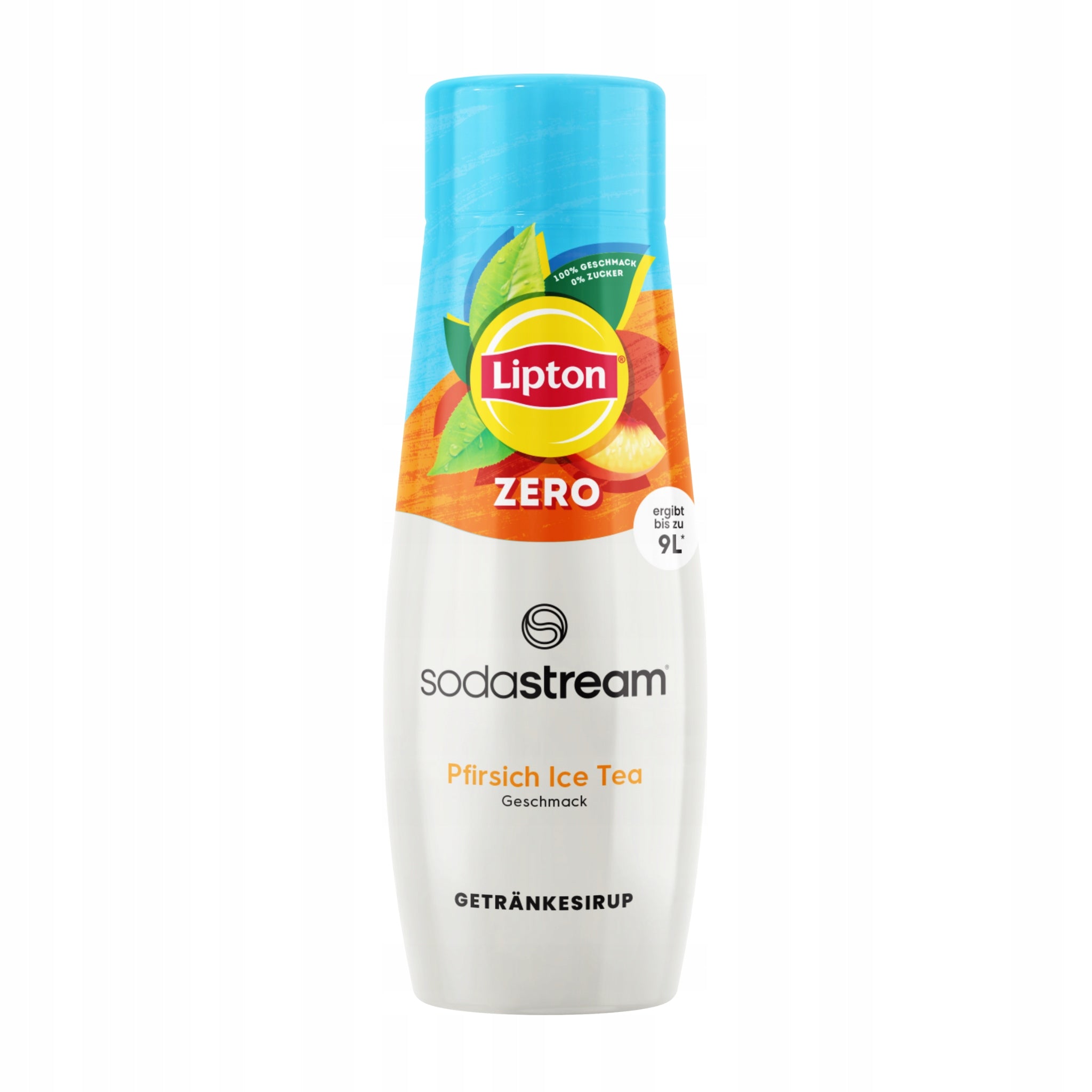 3 syrups Sodastream Lipton Ice Tea Peach Zero + 7up Free + Mirinda Zero Packaging status original