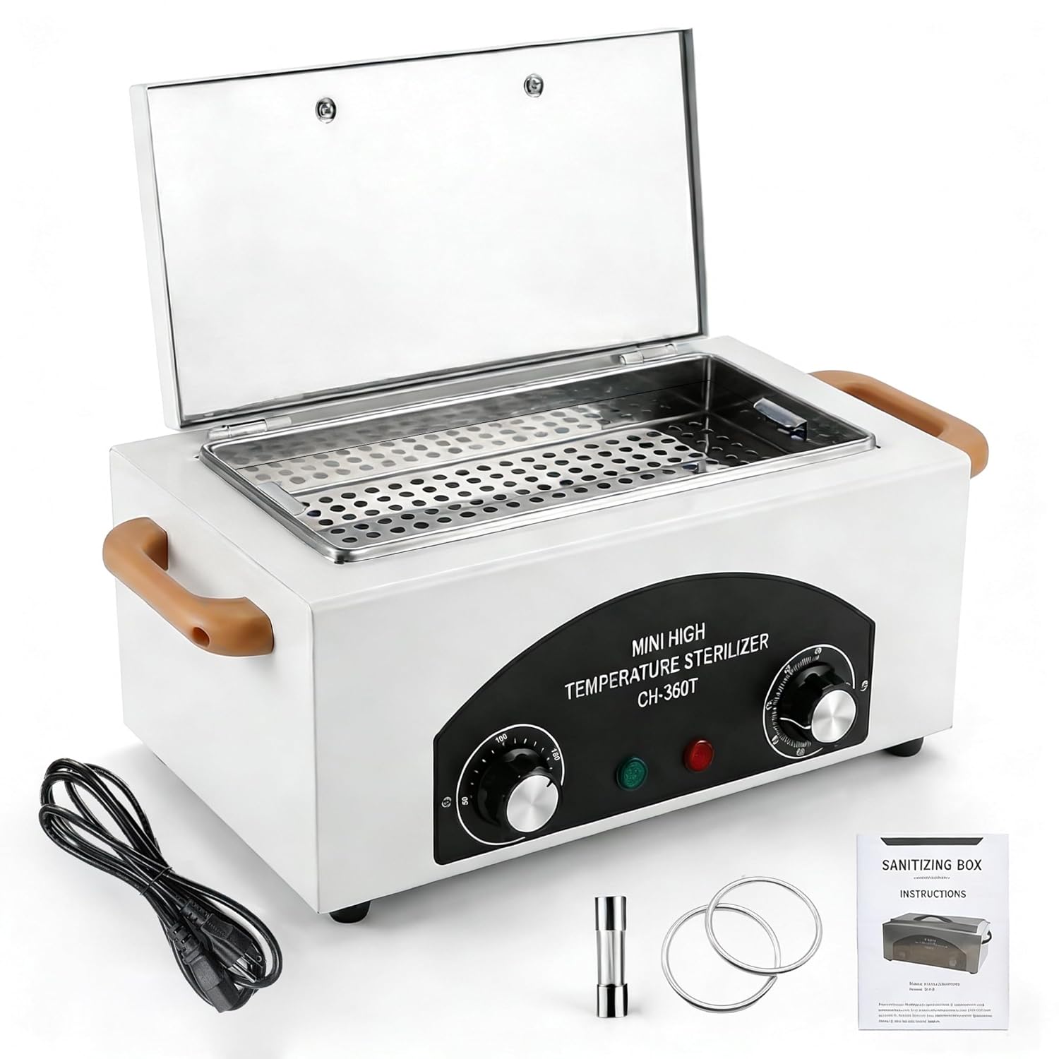 300W HIGH TEMPERATURE STERILIZER WITH HANDICRAFTS FOR BEAUTY SALONS Brand Bedee