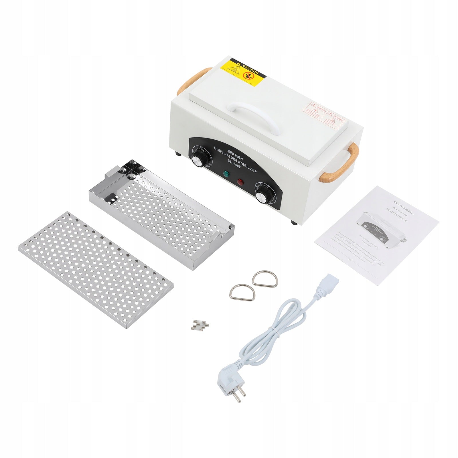 300W METAL TOOL CLEANING BOX HIGH TEMPERATURE NAIL TOOL CLEANING MACHINE Manufacturer code 758315