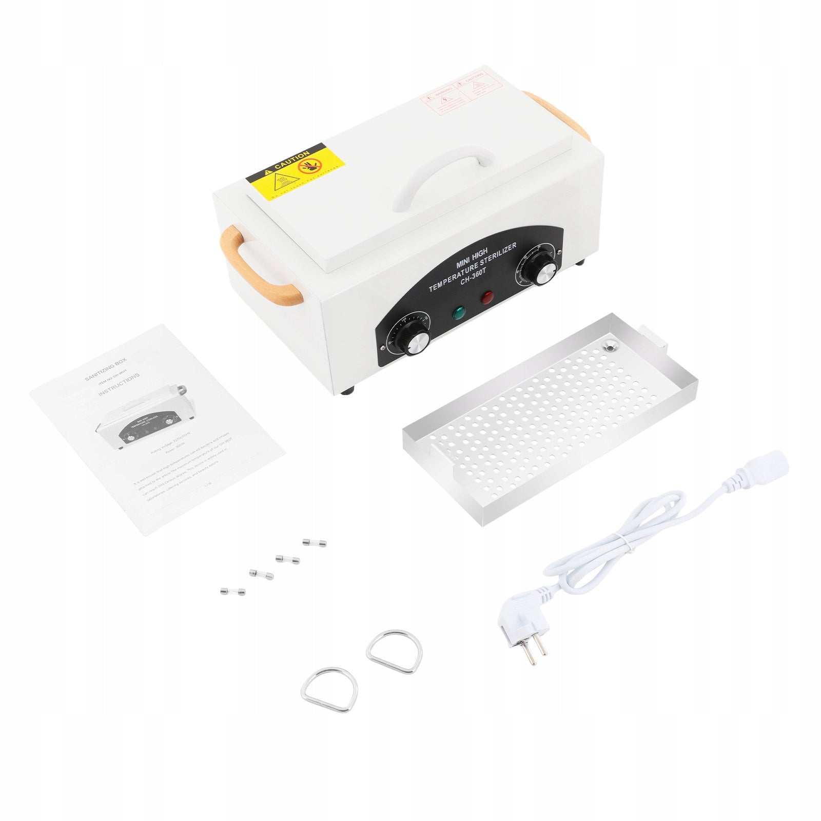 300W METAL TOOL CLEANING BOX, METAL TOOL CLEANING BOX FOR SPA SALON BARBER Manufacturer code 743169241142