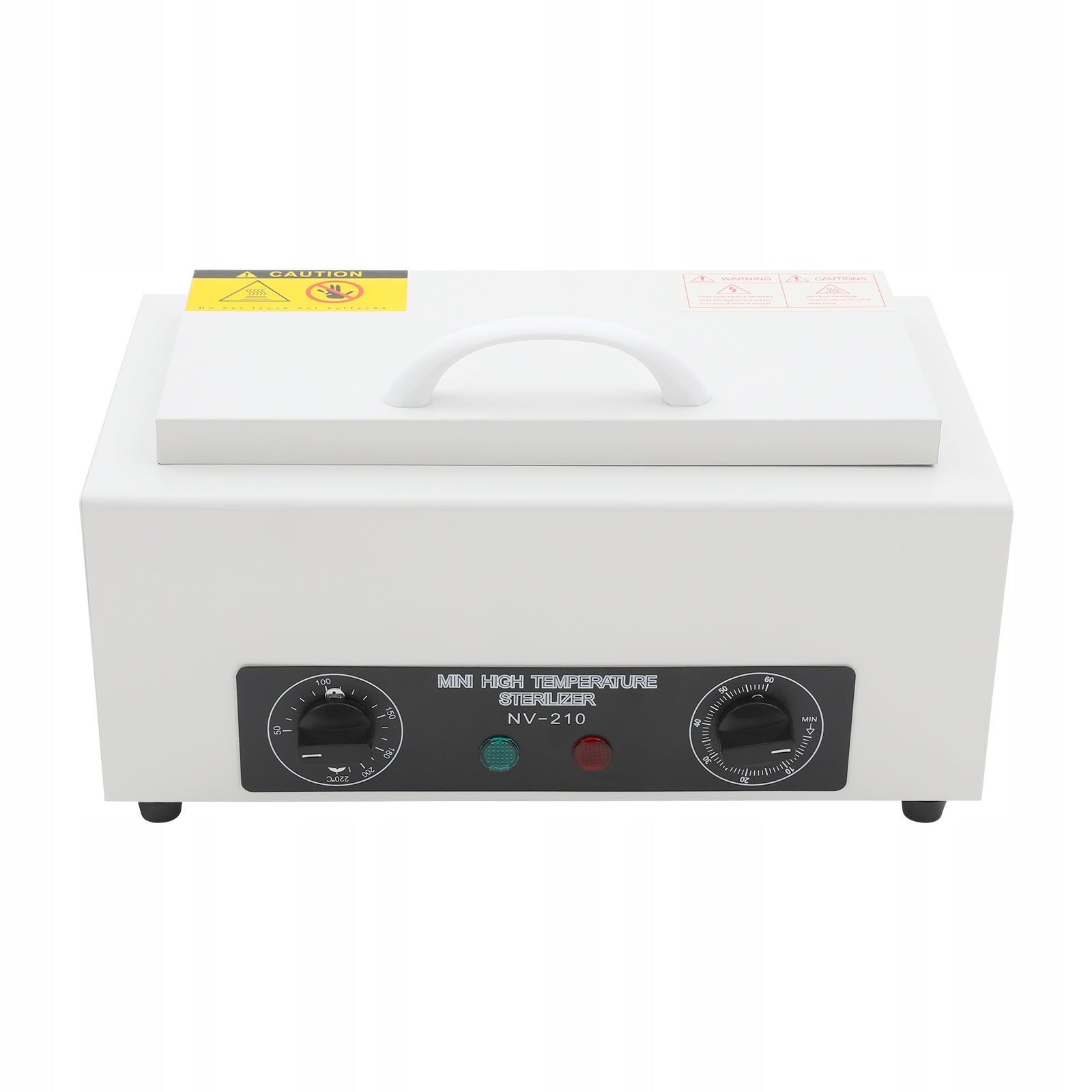 300W Nail Tool Steriliser High Temperature Metal Dry Heat Cleaning Box 220V Packaging status original