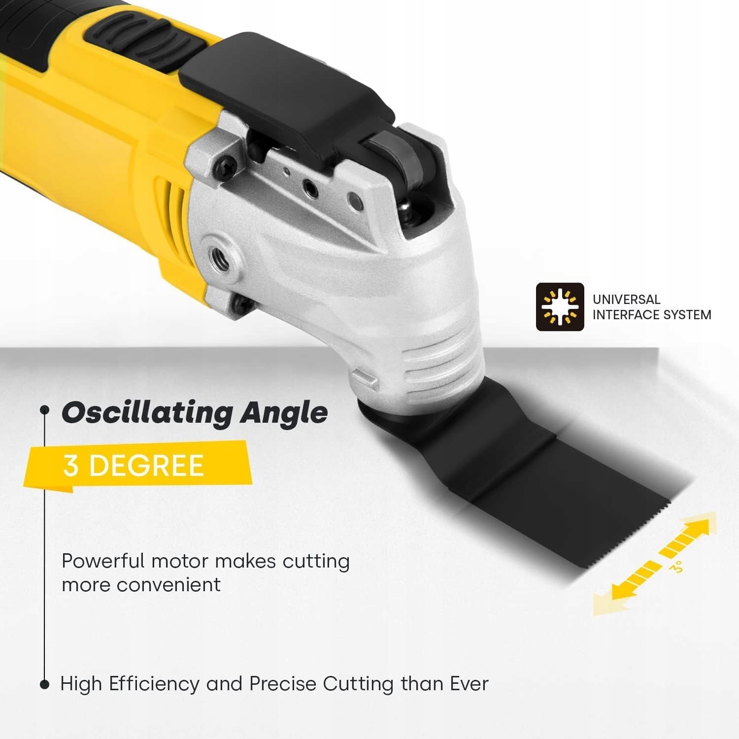 300W OSCILLATING MULTIFUNCTION TOOL FOR CUTTING CARVING DRILLING Manufacturer code WIELOFUKCYJNE URZĄDZENIE