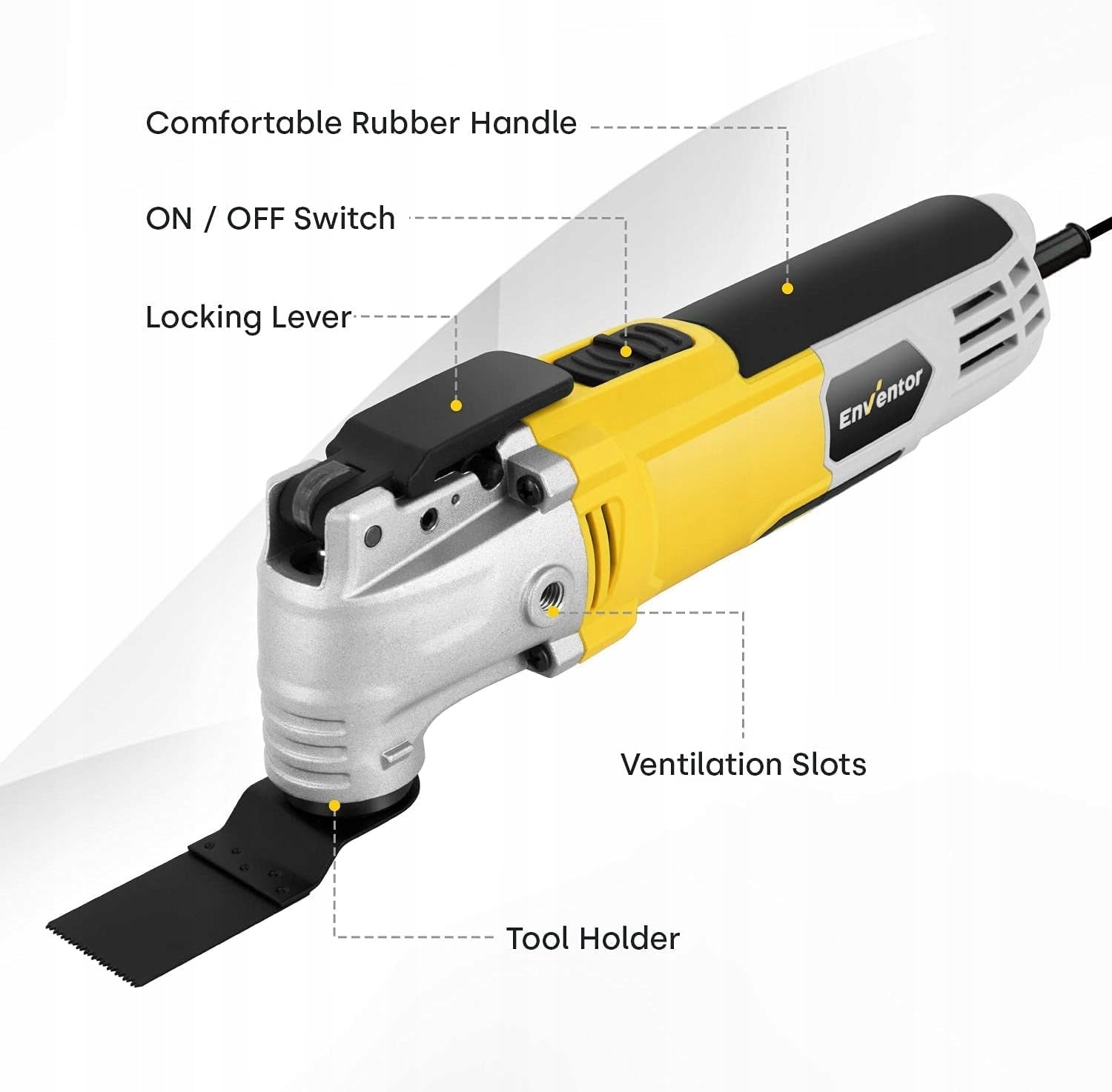 300W OSCILLATING MULTIFUNCTION TOOL FOR CUTTING CARVING DRILLING Packaging status original